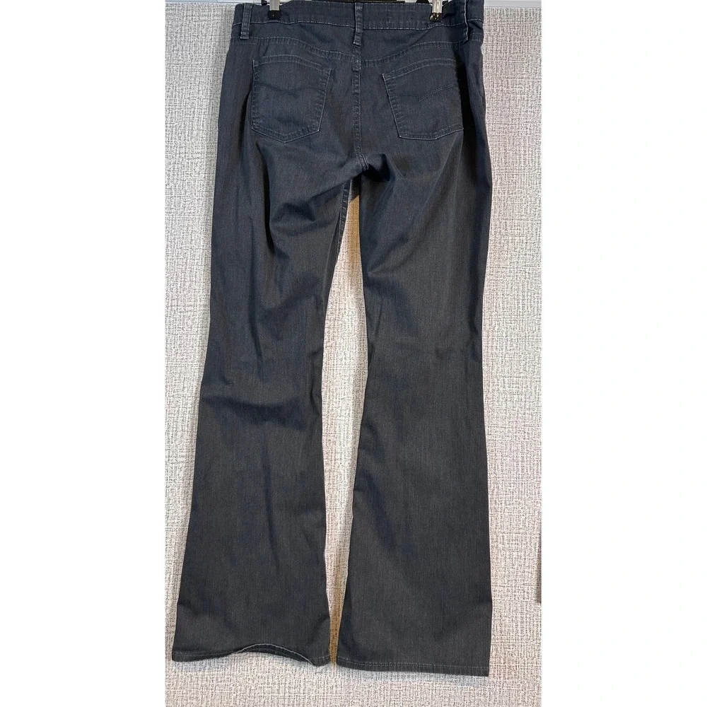 Gap 1969 Perfect Boot Jeans Womens 30/10r Dark Gray Charcoal Stretch Bootcut Y2K